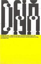 Couverture du livre « Listen to lists (the new alphabet vol 2) » de Brion Lina aux éditions Spector Books