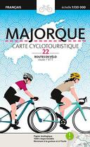 Couverture du livre « Majorque, carte cyclotouristique (édition 2021) » de Joan Esteve et Aina Pla aux éditions Triangle Postals