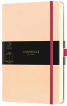 Couverture du livre « Carnet aquarela grand format uni rose pale » de Castelli aux éditions Castelli Milano