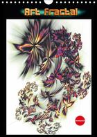 Couverture du livre « Art fractal calendrier mural 2018 din a4 vertical - art fractal numerique organise » de Marc Bleriot J aux éditions Calvendo