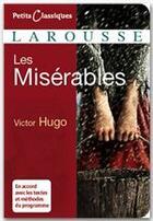 Couverture du livre « Les misérables » de Victor Hugo aux éditions Larousse