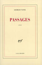 Couverture du livre « Passages » de Georges Navel aux éditions Gallimard (patrimoine Numerise)