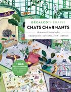 Couverture du livre « Décalcothérapie : chats charmants » de Sonia Cavallini aux éditions Marabout