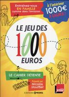 Couverture du livre « Le jeu des 1000 Euros » de  aux éditions Prisma