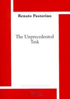 Couverture du livre « The unprecedented task » de Renato Pastorino aux éditions Science Marxiste