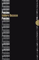 Couverture du livre « Poésies 1 & 2 » de Isidore Ducasse aux éditions Allia