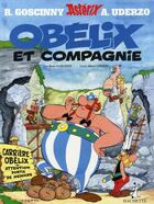 Couverture du livre « Astérix Tome 23 : Obélix et compagnie » de Rene Goscinny et Albert Uderzo aux éditions Hachette