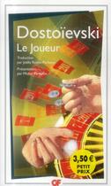 Couverture du livre « Le joueur » de Fedor Dostoievski aux éditions Flammarion