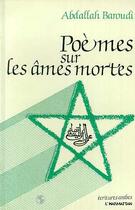 Couverture du livre « Poèmes sur les âmes mortes » de Abdallah Baroudi aux éditions Editions L'harmattan