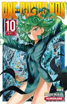 Couverture du livre « One-Punch Man Tome 10 : stimulation » de Yusuke Murata et One aux éditions Kurokawa