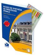 Couverture du livre « Fiches de synthese de procedure penale - 2015/2016 » de Patrice Barreau aux éditions La Baule