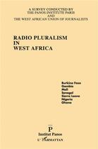 Couverture du livre « Radio pluralism in West Africa » de  aux éditions L'harmattan