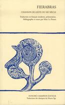 Couverture du livre « Fierabras ; chanson de geste du XII siècle » de Marc Le Person aux éditions Honore Champion