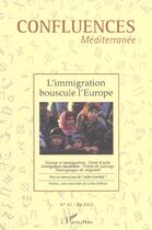 Couverture du livre « L'immigration bouscule l'europe - vol42 » de  aux éditions L'harmattan