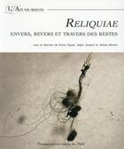 Couverture du livre « Reliquiae ; envers, revers et travers des restes » de Jerome Moreno et Emma Viguier aux éditions Pu Du Midi