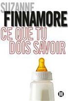 Couverture du livre « Ce que tu dois savoir » de Finnamore-S aux éditions Editions Des Deux Terres