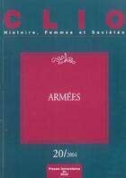 Couverture du livre « Armees revue clio n20 » de  aux éditions Pu Du Midi