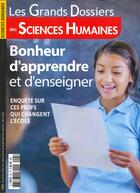 Couverture du livre « Sciences humaines gd n 58 bonheur d'apprendre et d'enseigner - mars/avril/mai 2020 » de  aux éditions Sciences Humaines