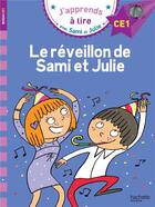 Couverture du livre « J'apprends à lire avec Sami et Julie : le réveillon de Sami et Julie » de Therese Bonte aux éditions Hachette Education