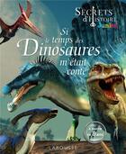 Couverture du livre « Secrets d'Histoire junior : si le temps des dinosaures m'était conté » de Vanina Pialot aux éditions Larousse