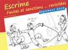 Couverture du livre « Escrime fautes et sanctions... revisitées ; règlement 2018 » de Romeo Bernal aux éditions Books On Demand