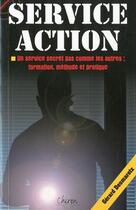 Couverture du livre « Service action » de Desmaretz Gerard aux éditions Chiron