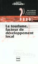 Couverture du livre « Tourisme facteur de developpement local » de  aux éditions Pu De Grenoble