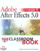 Couverture du livre « Ciab After Effects 5.0 » de Adobe Press aux éditions Campuspress