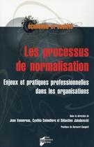 Couverture du livre « Les processus de normalisation ; enjeux et pratiques professionnelles dans les organisations » de  aux éditions Pu De Rennes