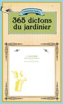 Couverture du livre « Éphéméride papillon ; 365 dictons du jardinier » de  aux éditions Chene