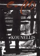 Couverture du livre « Kounellis / reperes 118 » de Enrique Juncosa aux éditions Galerie Lelong