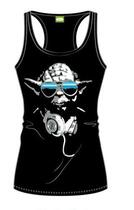 Couverture du livre « Debardeur dj yoda black xl » de  aux éditions Cotton Division