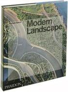Couverture du livre « Modern landscape » de Michael Spens aux éditions Phaidon Press