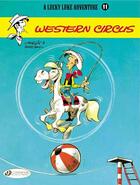 Couverture du livre « Lucky Luke t.11 ; western circus » de Rene Goscinny et Morris aux éditions Cinebook