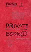 Couverture du livre « Lee lozano: private book 1 » de Lozano Lee aux éditions Karma