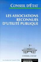 Couverture du livre « Les associations reconnues d'utilité publique » de  aux éditions Documentation Francaise