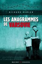 Couverture du livre « Les anagrammes de Varsovie » de Zimler Richard aux éditions Buchet Chastel