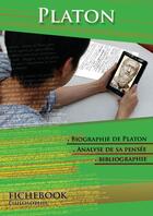 Couverture du livre « Comprendre Platon - Fiche de lecture » de Claude Le Manchec aux éditions Editions Du Cenacle