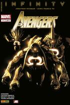 Couverture du livre « AVENGERS ; INFINITY n.11 » de Jonathan Hickman aux éditions Panini Comics Mag