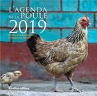 Couverture du livre « L'agenda de la poule (édition 2019) » de Marie-Luce Hubert aux éditions Rustica