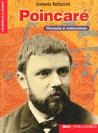 Couverture du livre « Poincare - philosophe et mathematicien » de Umberto Bottazzini aux éditions Pour La Science