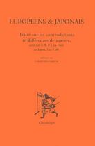 Couverture du livre « Europeens et japonais » de  aux éditions Chandeigne