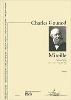 Couverture du livre « Mireille (partition pour choeur) - opera en 5 actes (version conforme a l originale de 1864) » de Charles Gounod aux éditions Artchipel