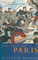 Couverture du livre « Fall of Paris » de Horne Alistair aux éditions Epagine