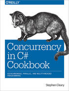 Couverture du livre « Concurrency in C# Cookbook » de Stephen Cleary aux éditions O`reilly Media