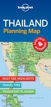 Couverture du livre « Thailand planning map 1ed -anglais- » de  aux éditions Lonely Planet France