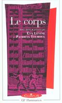 Couverture du livre « Le corps » de Patricia Touboul aux éditions Flammarion