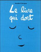 Couverture du livre « Le livre qui dort » de Cedric Ramadier et Vincent Bourgeau aux éditions Ecole Des Loisirs