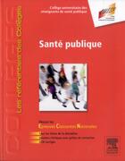 Couverture du livre « Santé publique » de  aux éditions Elsevier-masson