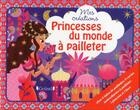 Couverture du livre « Princesses du monde à pailleter » de Sophie Rohrbach aux éditions Grund